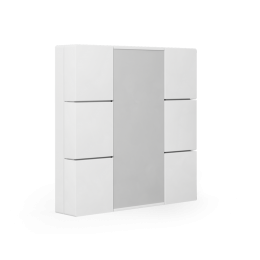 55MM KNX Push-button 6-FOLD series .02 White