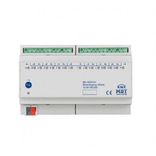 KNX BINARY INPUT 16F INPUTS 24VAC/DC