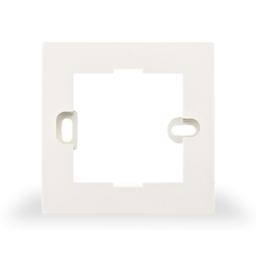 Surface Mounting Frame for the Presence Detector 360°, with 3 sensors, White matt