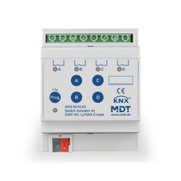 Switch Actuator AKS Standard 10 A, MDRC, 4-fold, 4 SU