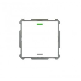 63MM KNX PUSH BUTTON LITE 1-FOLD RGBW WHITE (GLOSS)