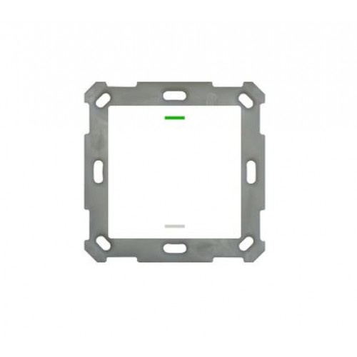 55MM KNX PUSH BUTTON LITE 1-FOLD RGBW WHITE (GLOSS)