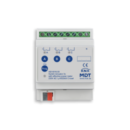 KNX SWITCH ACTUATOR 3F 16/20A 230VAC C-LOAD 200ΜF POWER MEASUREMENT