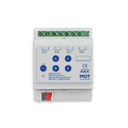 KNX Switch Actuators AMS 16 A with current measurement 4-fold 140ΜF