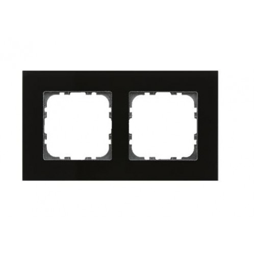 55MM GLASS COVER FRAMES BLACK 2-FOLD