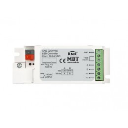 KNX LED CONTROLLER 2CH 3/6A