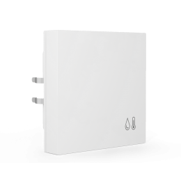 55MM KNX ROOM TEMPERATURE/HUMIDY SENSOR WHITE (GLOSS)
