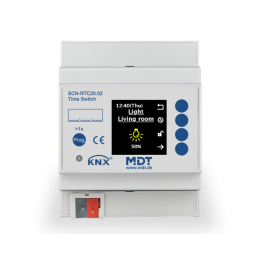 Time Switch with 20 channels and active colour display,  MDRC, 20-fold, 4SU