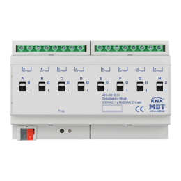 KNX SWITCH ACTUATOR 8F 16/20A 230VAC C-LOAD INDUSTRIE 200ΜF