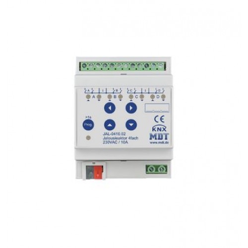 KNX SHUTTER ACTUATOR 4F 10A 230VAC