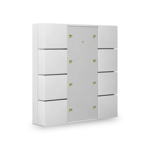 55MM KNX PUSH BUTTON PLUS 8-FOLD/series.02 White