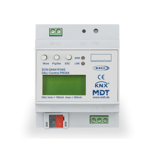 DALI Control PRO64 Gateway, with Web interface