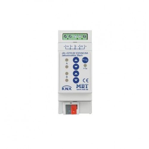 KNX SHUTTER ACTUATOR 2F 10A 230VAC