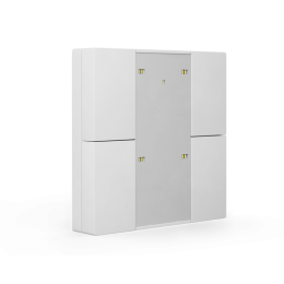 55MM KNX PUSH BUTTON PLUS 4-FOLD/series.02 White gloss