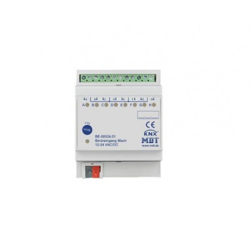 KNX BINARY INPUT 8F INPUTS 24VAC/DC