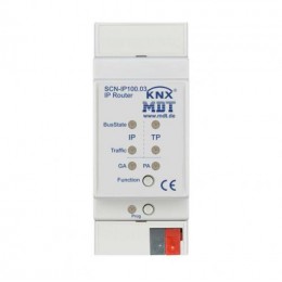 MDT SCN-IP100.03 IP-роутер KNX, поддержка протоколов KNXnet/IP Tunneling, KNXnet/IP Routing, KNX IP Secure и KNX Data Secure