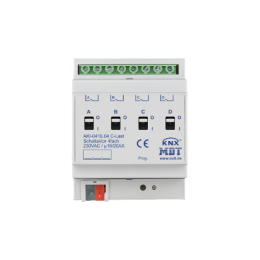 KNX SWITCH ACTUATOR 4F 16/20A 230VAC C-LOAD INDUSTRIE 200ΜF