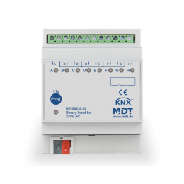 KNX BINARY INPUT 8F INPUTS 230VAC