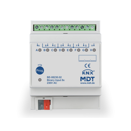KNX BINARY INPUT 8F INPUTS 230VAC