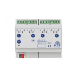 KNX DIMMING ACTUATOR 4F 250W 230VAC WITH ACTIVE POWER MEASUREMENT