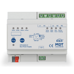 Bus Power Supply STR, Redundant, MDRC, 640mA, 6SU