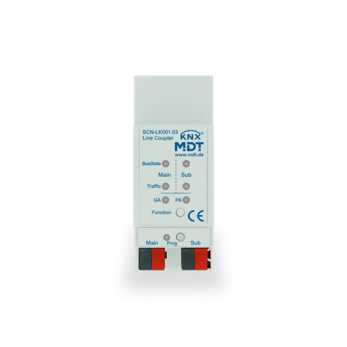KNX Area-/Line Coupler, with Data Secure MDRC, 2SU