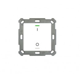 55MM KNX PUSH BUTTON LITE 1-FOLD RGBW WHITE (GLOSS) I/O SYMBOL