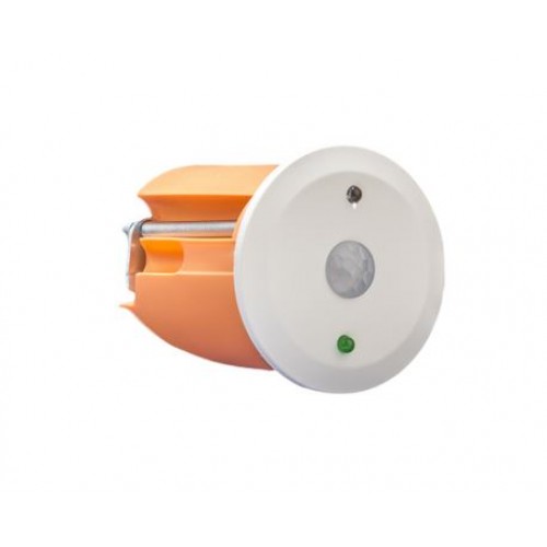 MINI PRESENCE DETECTOR 360° FLUSH MOUNTED WHITE