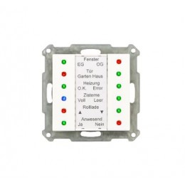 55MM KNX LED INDICATOR WHITE (GLOSS)