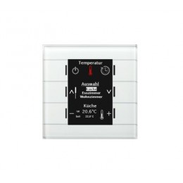 GLASS CENTRAL OPERATION UNIT SMART WITH COLOUR DISPLAY WHITE