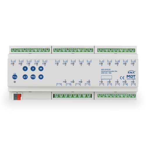 MDT Universal Actuator AKU, 24-FOLD 12SU MDRC, 230V,16 A