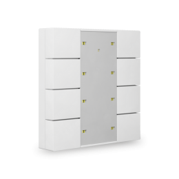55MM KNX PUSH BUTTON PLUS 8-FOLD/series.02 White, matt